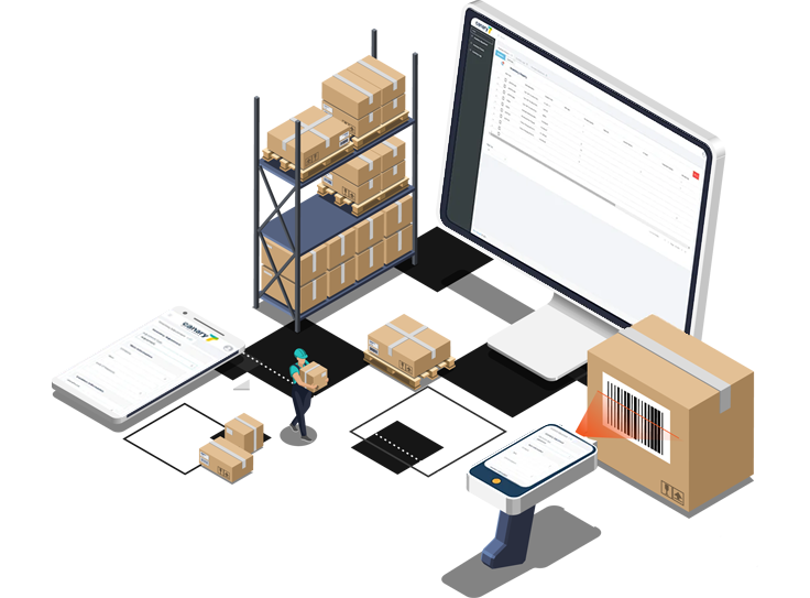 Warehouse management system hero image