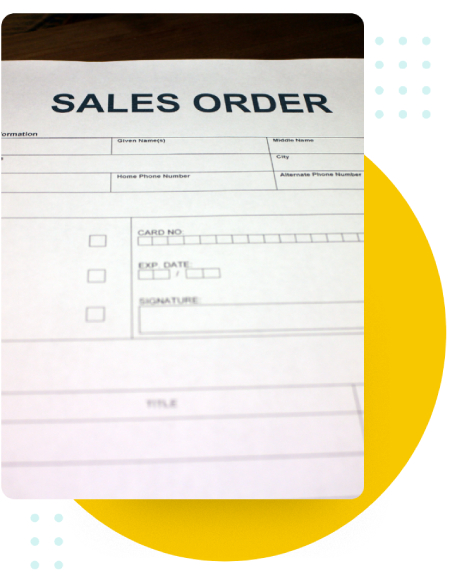 Ecommerce Order Management System - You generate a sales order