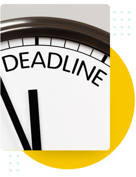 JIT Inventory Management -Strict deadlines