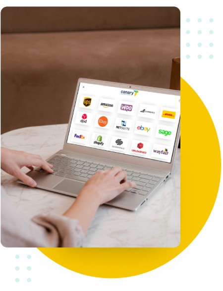 Canary7; eCommerce order fulfillment software - Integrate with eCommerce platforms