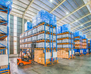 Inside of warehouse - different types of warehouse