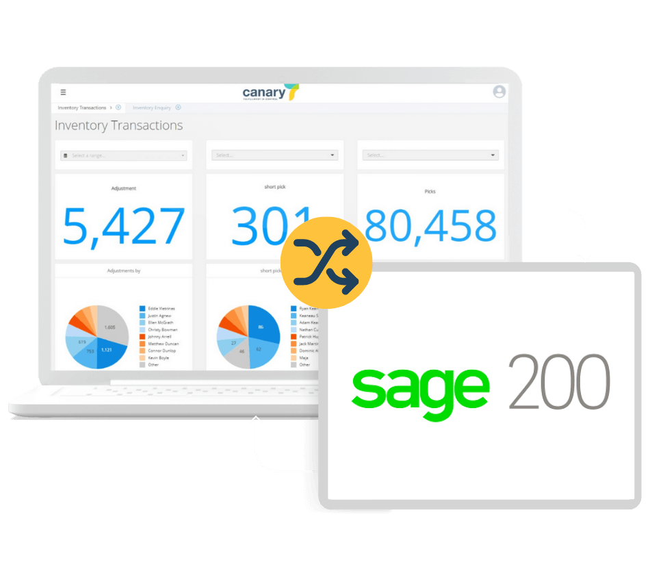 Canary7 - Sage 200 WMS Integration